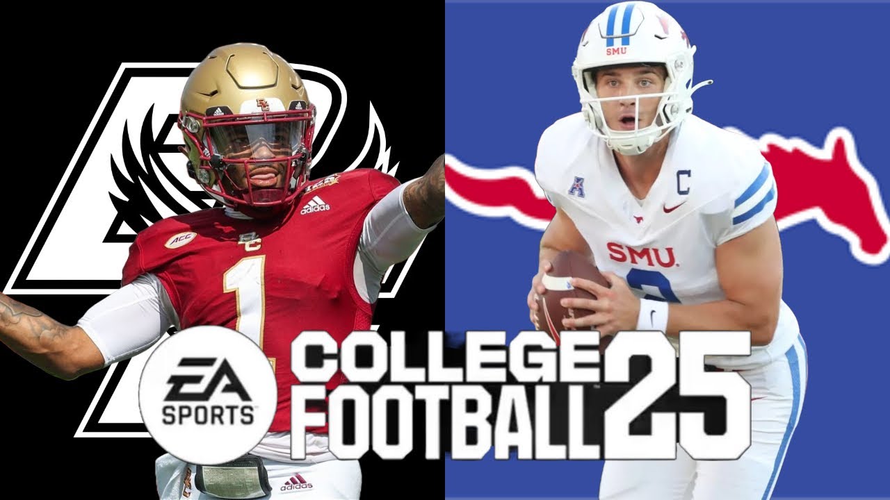 Boston College vs SMU CFB Simulation|EA Sports College Football 25 ...