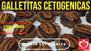 Galletitas de Chocolate Cetogenicas