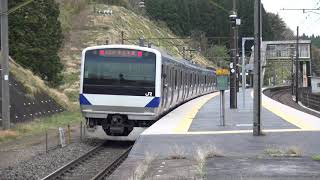 東北本線 豊原駅 下り普通 Ｅ５３１系４１２７Ｍ 到着発車 2019.05.01