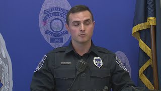 Officer Alexander Cuevas discusses Sunday NLV crash that killed 2 children