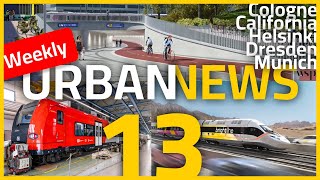 Brightline West construction start | Bike tunnel in Helsinki | German scandals | Urban news 13