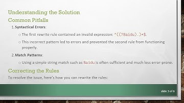 Mastering Multiple Rewrite Rules in the Same URL: Troubleshooting IIS 8.5