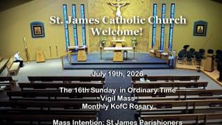 Saturday Vigil Mass with KofC Rosary