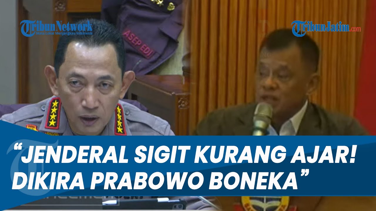 HERAN! EKS PANGLIMA TNI Gatot Sebut Kapolri Tidak Beretika: Dia Kira Prabowo Boneka
