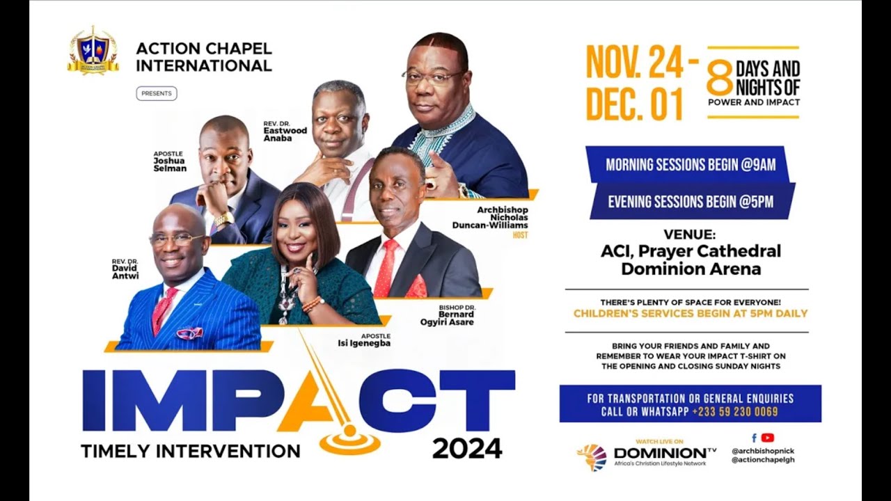GET READY FOR IMPACT 2024 - NOVERMBER 24 TO DECEMBER 1 - YouTube