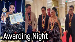 Awarding night : Red carpet @ Okada Manila…