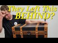 They Left This behind in ABANDON STORAGE UNIT!  ~ Why did they put this in TRUNK? ~ Locker Unboxing