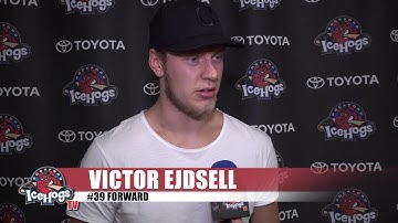 2018 IceHogs Exit Interview: Victor Ejdsell