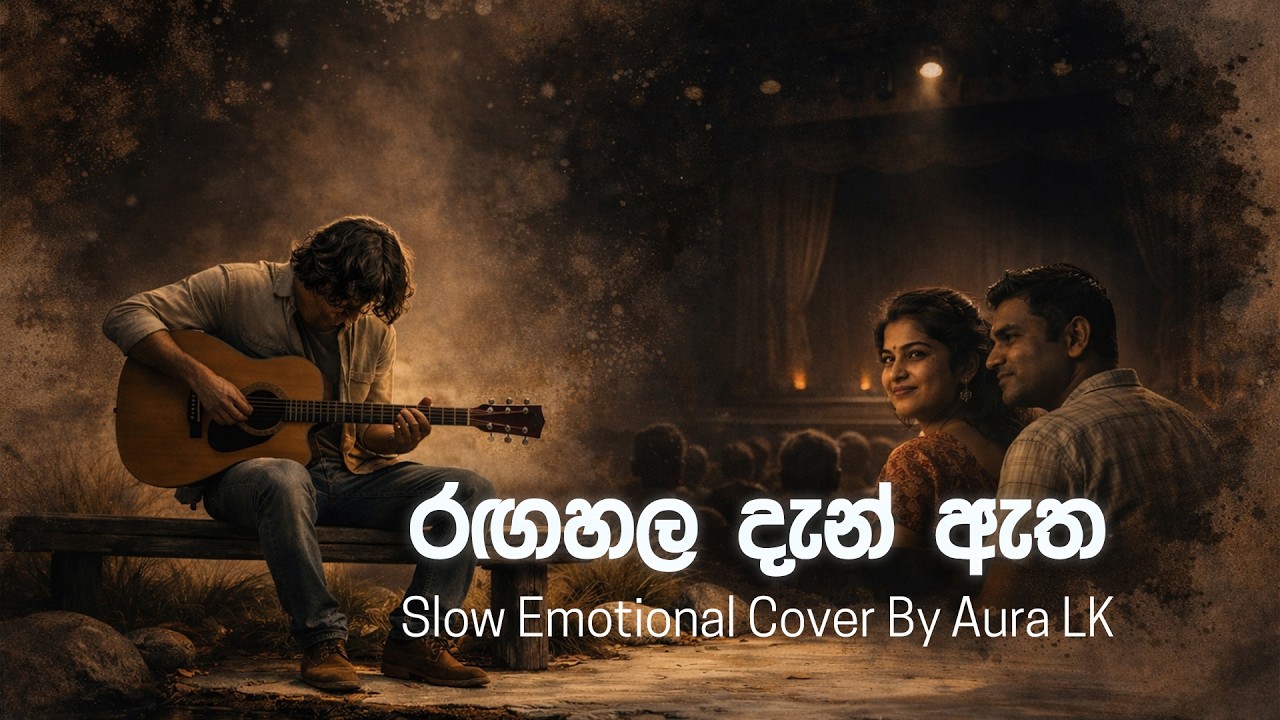 Rangahala Dan Atha - රඟහල දැන් ඇත - Wijerathna Warakagoda & Anula Bulathsinhala-Emotional Slow Cover