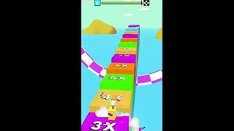 Cube Surfer Level 6 | Android Funny Game | Block Surfer | Ashish Gaming