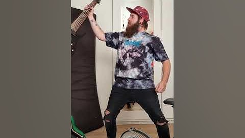 When you switch back to an 8 string after playing 6 string for a while #shorts