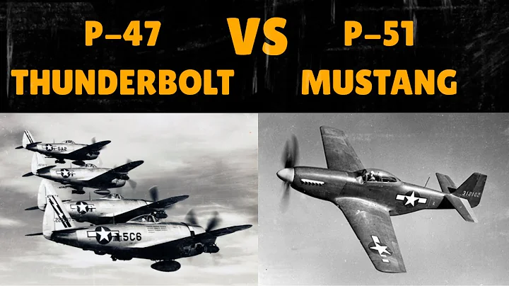 What Fighter Really Won WWII's Air War? P-47 Thunderbolt vs P-51 Mustang Uncoded