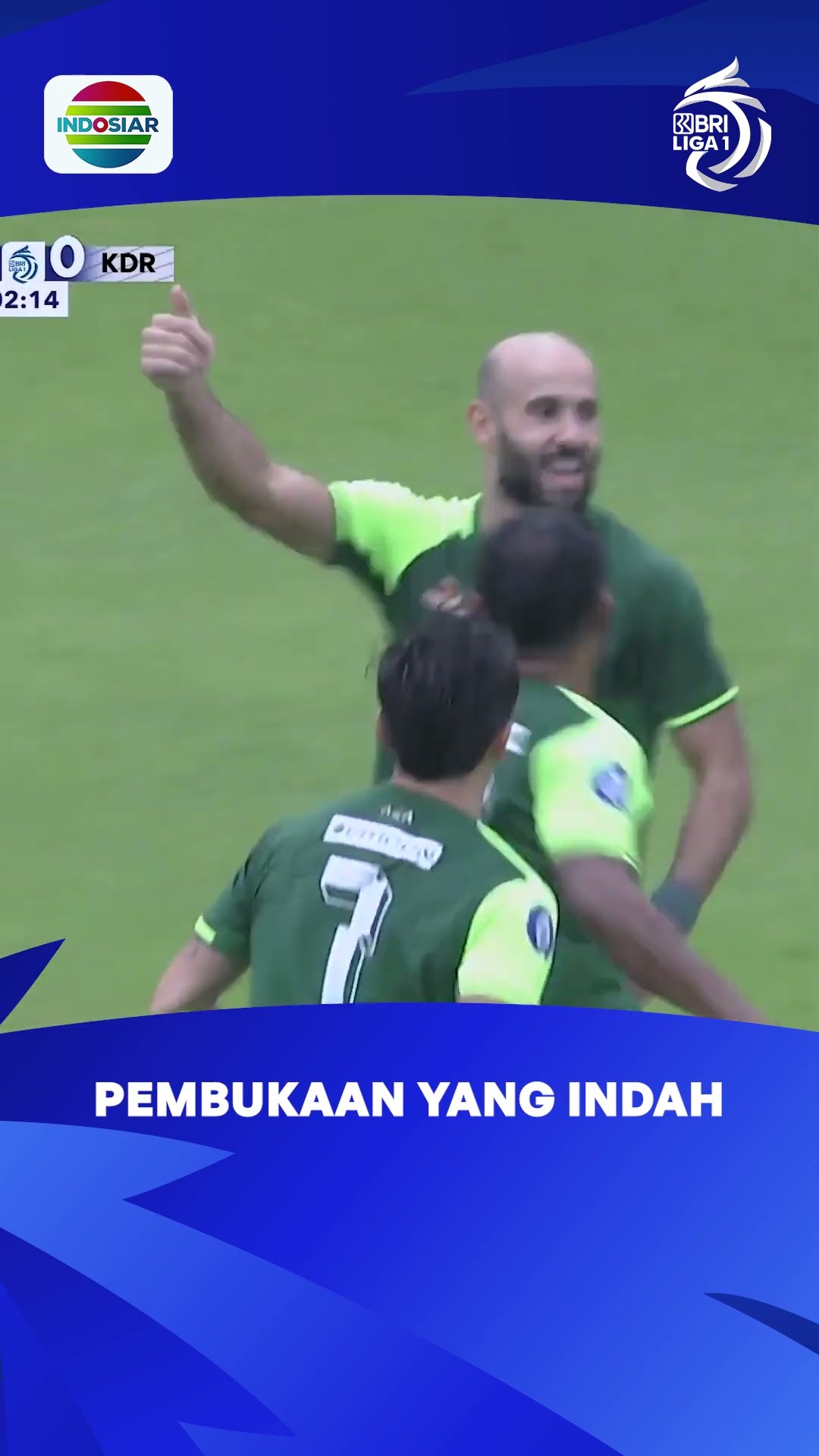 Pembukaan indah yang dipersembahkan oleh Sang Sniper from Surabaya RASHIDDD! #shorts #liga1
