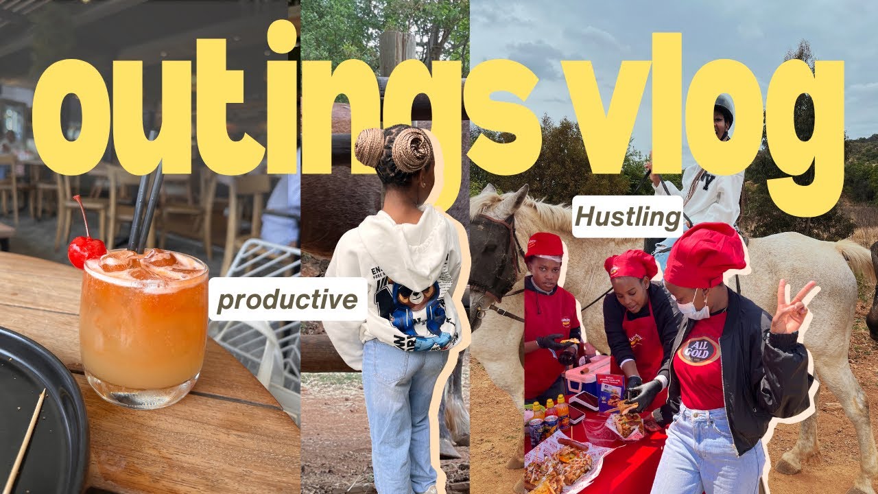 DAYS IN MY LIFE|| Jozi Kota Festival 🍞~ horse riding 🏇 ~ first day at work ~ shopping 🛍️🦋❤️