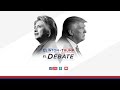 Clinton vs. Trump: El debate presidencial en español