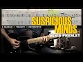 Suspicious Minds 📀 Guitar Cover Tab | Original Lesson | Backing Track with Vocals 🎸 ELVIS PRESLEY