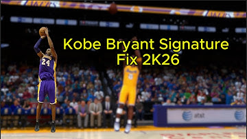 Kobe’s True Form in 2K26 🔥 Signature Fix