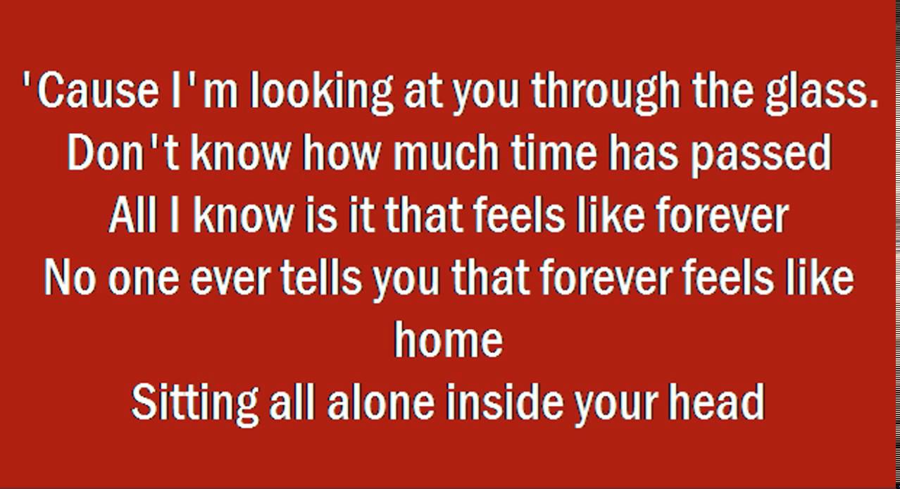 Stone Sour THROUGH GLASS (Lyrics) YouTube