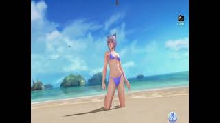 Dead or Alive Xtreme: Venus Vacation (Pc) Shizuku's Gravure Cutscene #3.🌊