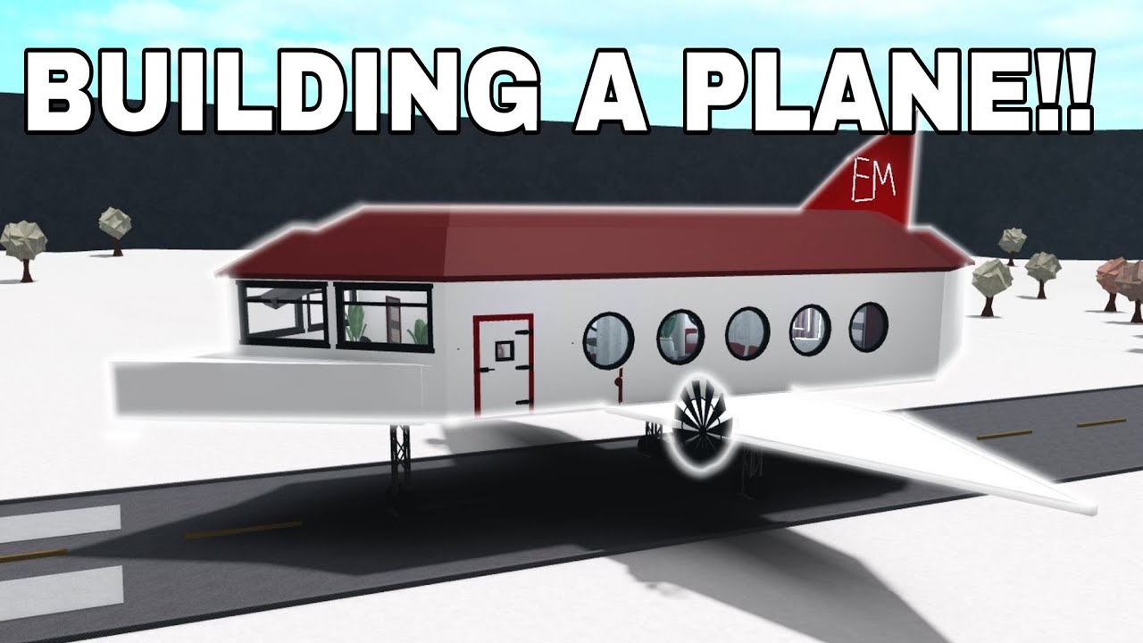 BUILDING AN AIRPLANE in BLOXBURG!! - YouTube