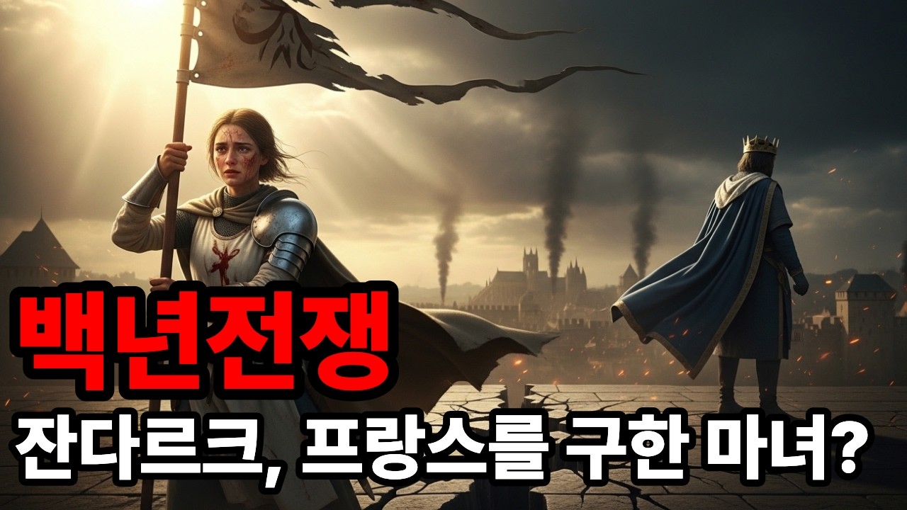백년전쟁 프랑스를 구한 잔다르크 왕에게 버려지다 | 유럽사 중세 말기