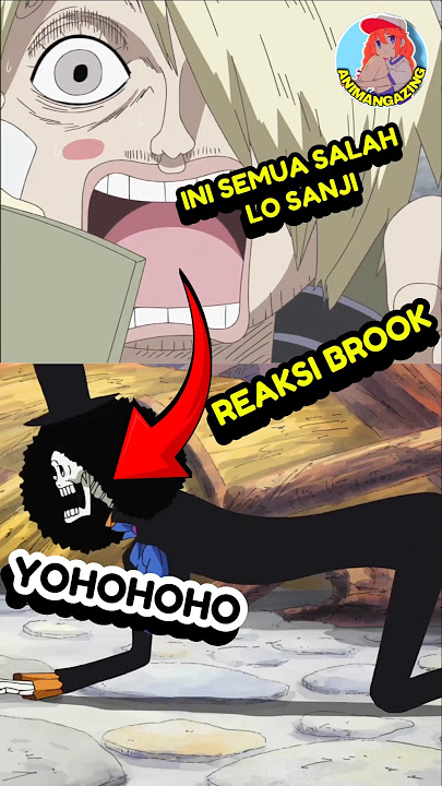 Brook Ketawa #anime #reviewanime #onepiece
