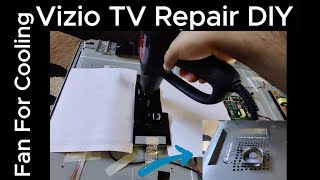 Vizio TV Turns On, Shows Vizio then No Picture FIX. Tv Model Vizio M50-C1 !!