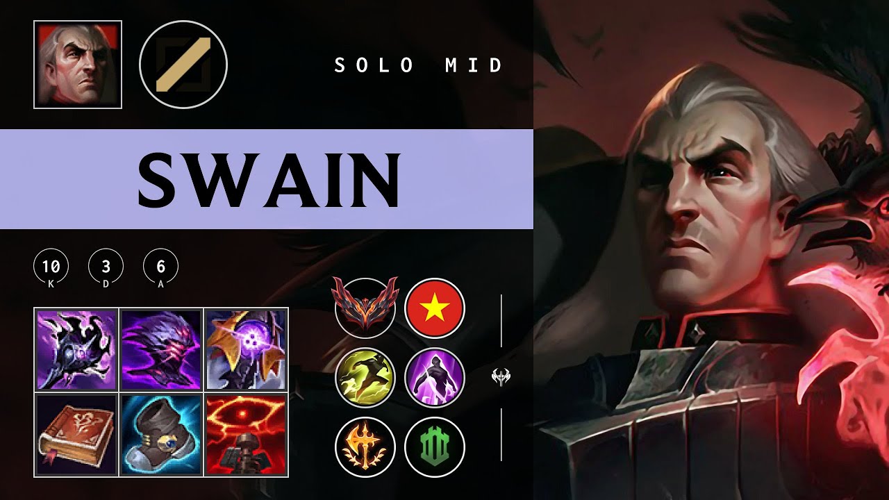 Swain Mid vs Zoe - VN Grandmaster Patch 25.23
