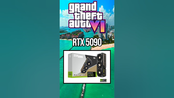 RTX 5090 only for GTA 6...