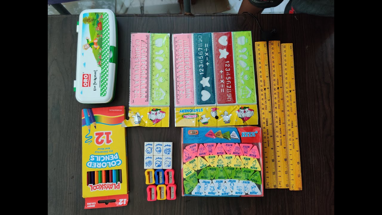 My Stationery Items Bundle from Daraz 1111 Shahmeers Life YouTube