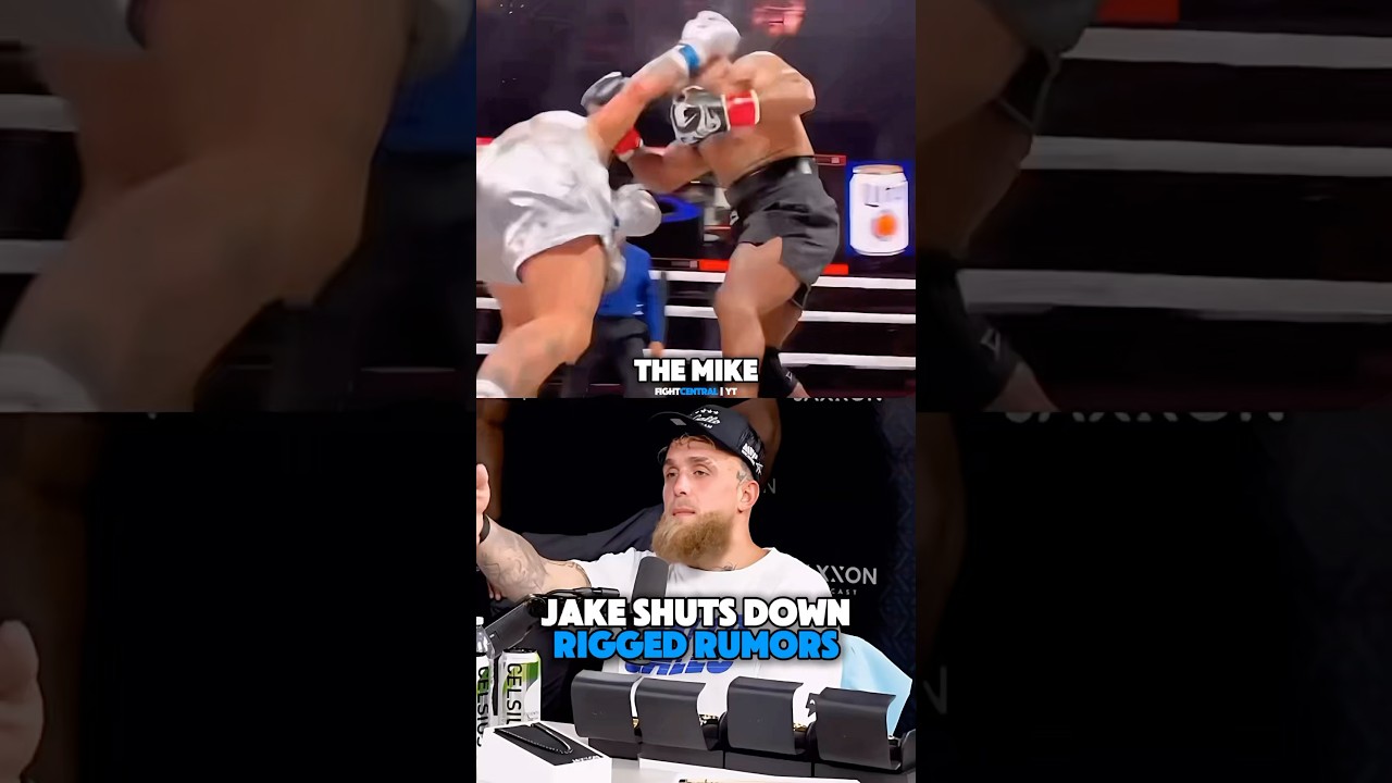 Jake Paul Shuts Down Rigged Fight Rumors