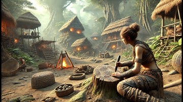 The Trial Banned Metal Tools — Human Sharpened Stone, Carved Wood, and Built a Village | HFY Story