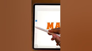 Animate Your Lettering in Adobe Fresco | Pt. 4 #shorts #adobefresco