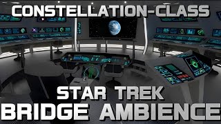 CONSTELLATION-CLASS STARSHIP BRIDGE AMBIENCE / AUTHENTIC BRIDGE SOUNDS / STAR TREK SCI-FI ASMR Constellation Bridge