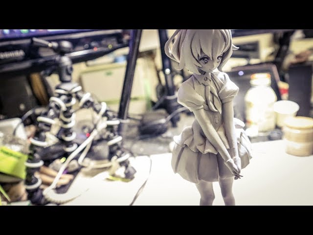 【ゾンビランドサガ】紺野 純子のフィギュア作ってみた / 《Junko konno》sculpting making figure