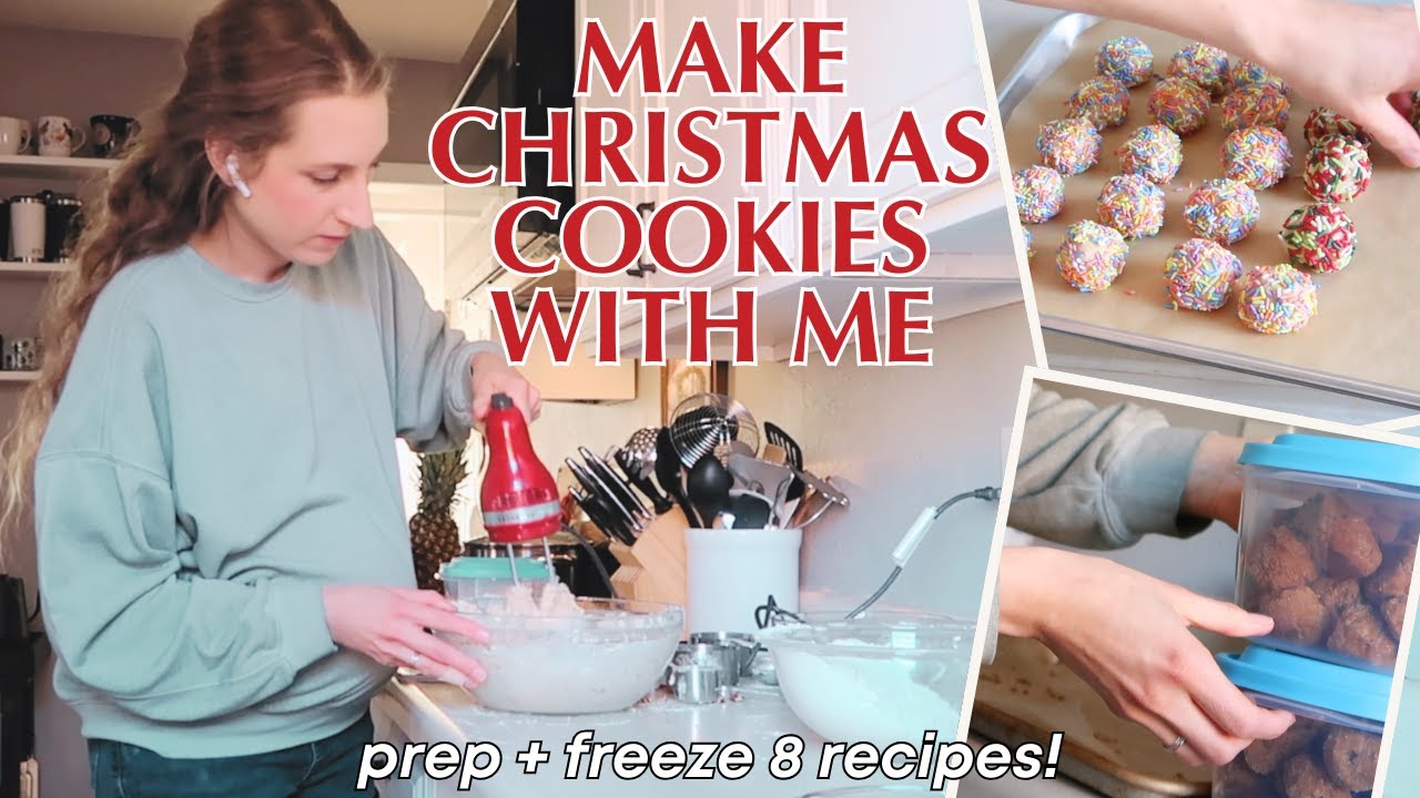 Рождественское печенье, которое я готовлю в этом году | Рождественская выпечка со мной