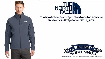 The North Face Mens Apex Barrier Wind & Resistant Full Zip Jacket NF0A3LGT