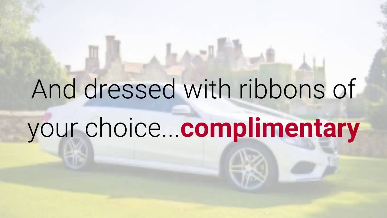 Wedding Car Hire in London & Kent from Platinum Cars