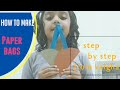 How to make a paper bag step by step instructions || DIY Easy Hobby craft by our super kid Vaigha.