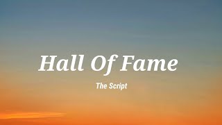 The Script - Hall Of Fame (Lyrics)