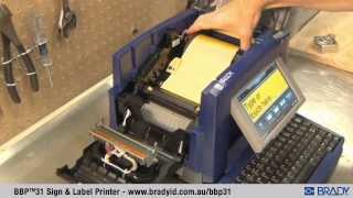 Brady | Sign & Label Printer | BBP 31 | Overview