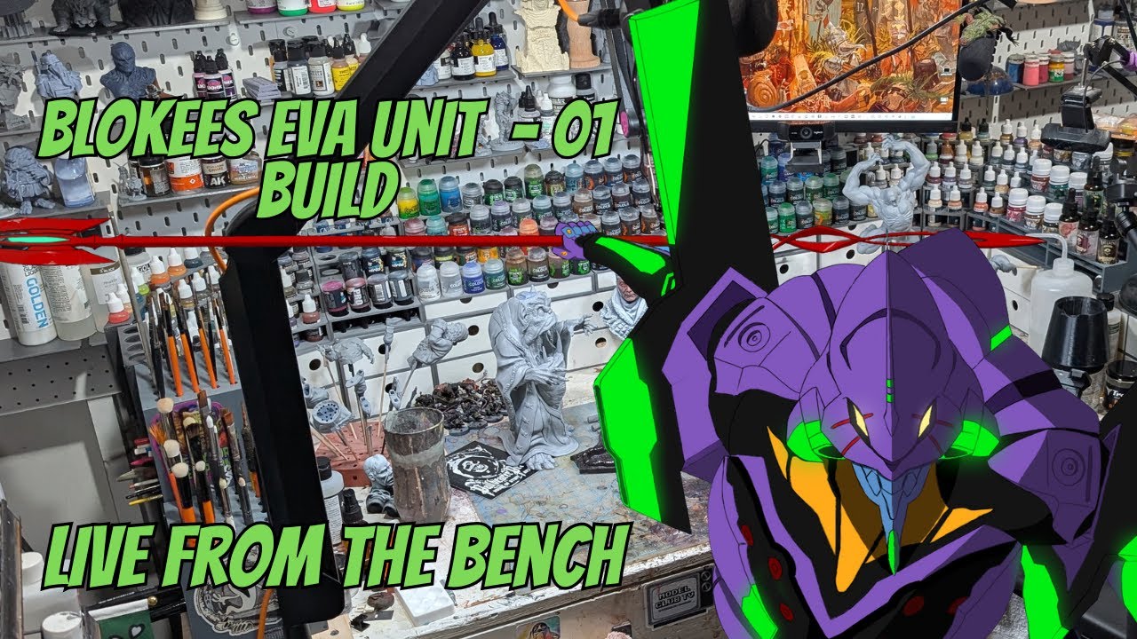 Live From The Bench! Blokees Evangelion Unit - 01 build