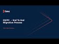 Digital Workplace: DWPC Migration Process To Converged Platform