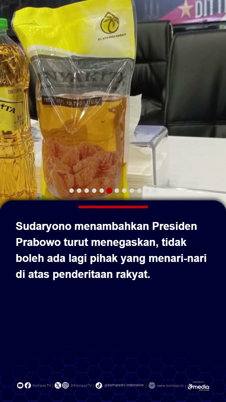 Presiden Prabowo Marah Isi MinyaKita Dikurangi, Minta Tindak Tegas Tak Ada Kebal Hukum! #minyakita