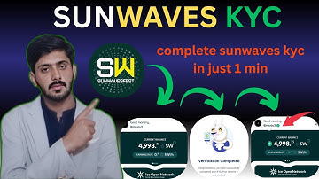 SUNWAVES KYC VERIFICATION PROCESS  - HOW TO COMPLETE SUNWAVES KYC - SUNWAVES KYC PROBLEM
