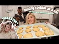 BAKING COOKIES AT 3 AM ~TO IMPRESS MY BOYFRIENDS MOM~ | vlogmas day 16