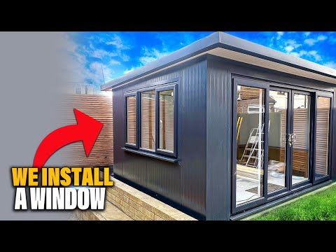 Installing A Window In A Garden Room