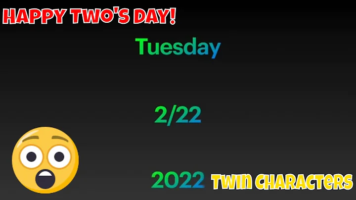 Happy Two's Day! A Twins Photo Presentation! (2022)