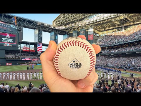 INCREDIBLE experience at the 2023 World Series -- Game 3 at Chase Field