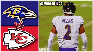 Ravens vs Chiefs Week 1 Simulation (Madden 25 Rosters)